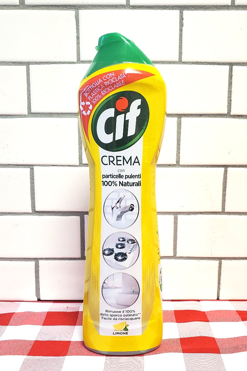 Cif con Crema Micro-Cristalli Lemon Essence – La Bottega della Nonna