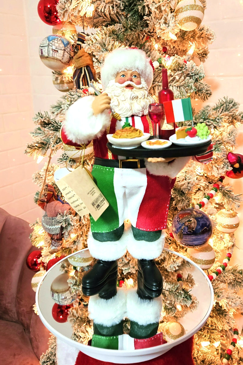 Tappetino Kurt S. Adler Decorazione Albero Babbo Natale Sul Treno XMASCOLLECTION Sotto Albero Di Tappetino Kurt S. Adler Decorazione Albero Babbo Natale Sul Treno XMASCOLLECTION Sotto Albero Di