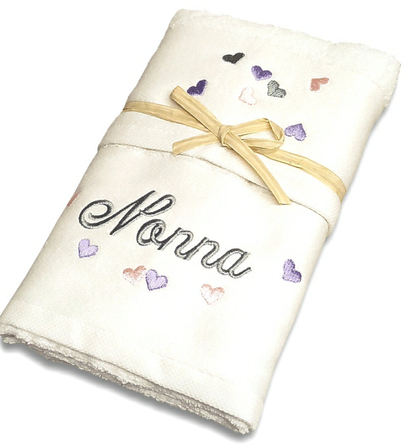 The Embroidered Nonna Towels Set - Made in Italy