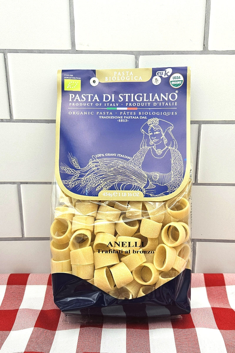 Organic Anelli - Calamarata - Pasta di Stigliano