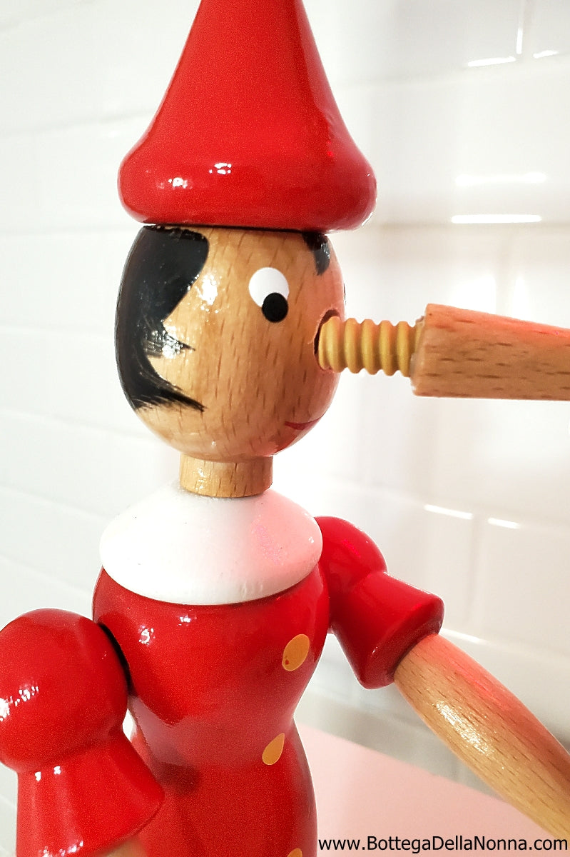 ヴィンテージ Wood Pinocchio Doll ピノキオ ミラノ #2
