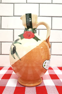 Terra - Extra Virgin Olive Oil from Puglia in Ceramic Jug by Frantoio Galantino