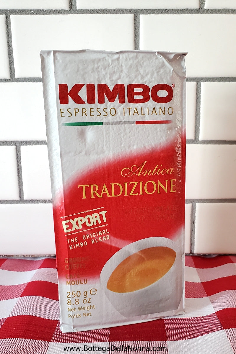 Kimbo - Antica Tradizione Espresso Coffee - 250 Gr – La Bottega della Nonna