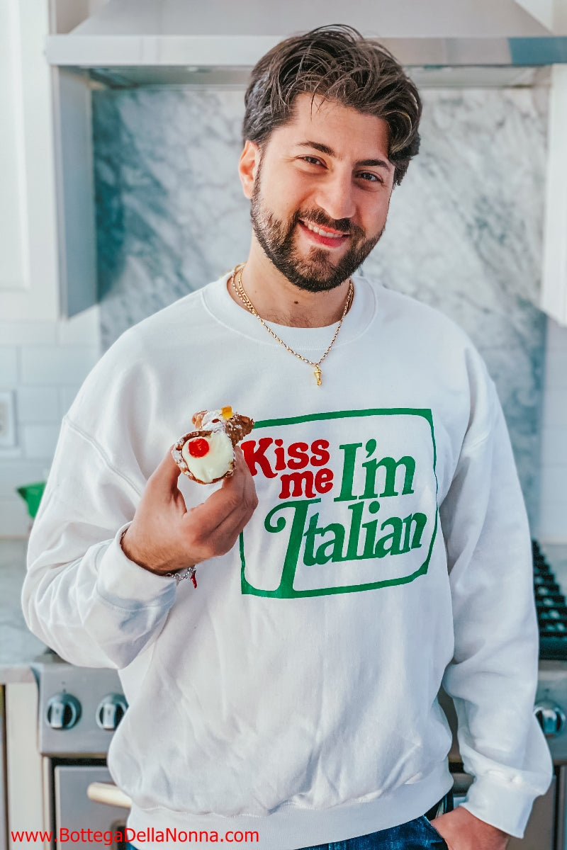 Kiss Me - I'm Italian - Sweatshirt for Men