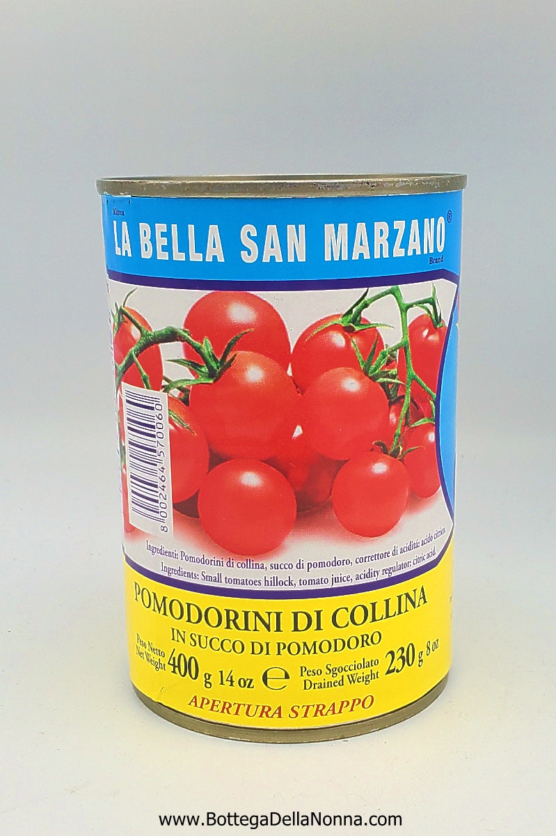 Pomodorini di Collina - Cherry Tomatoes with Skins - La Bella San Marzano