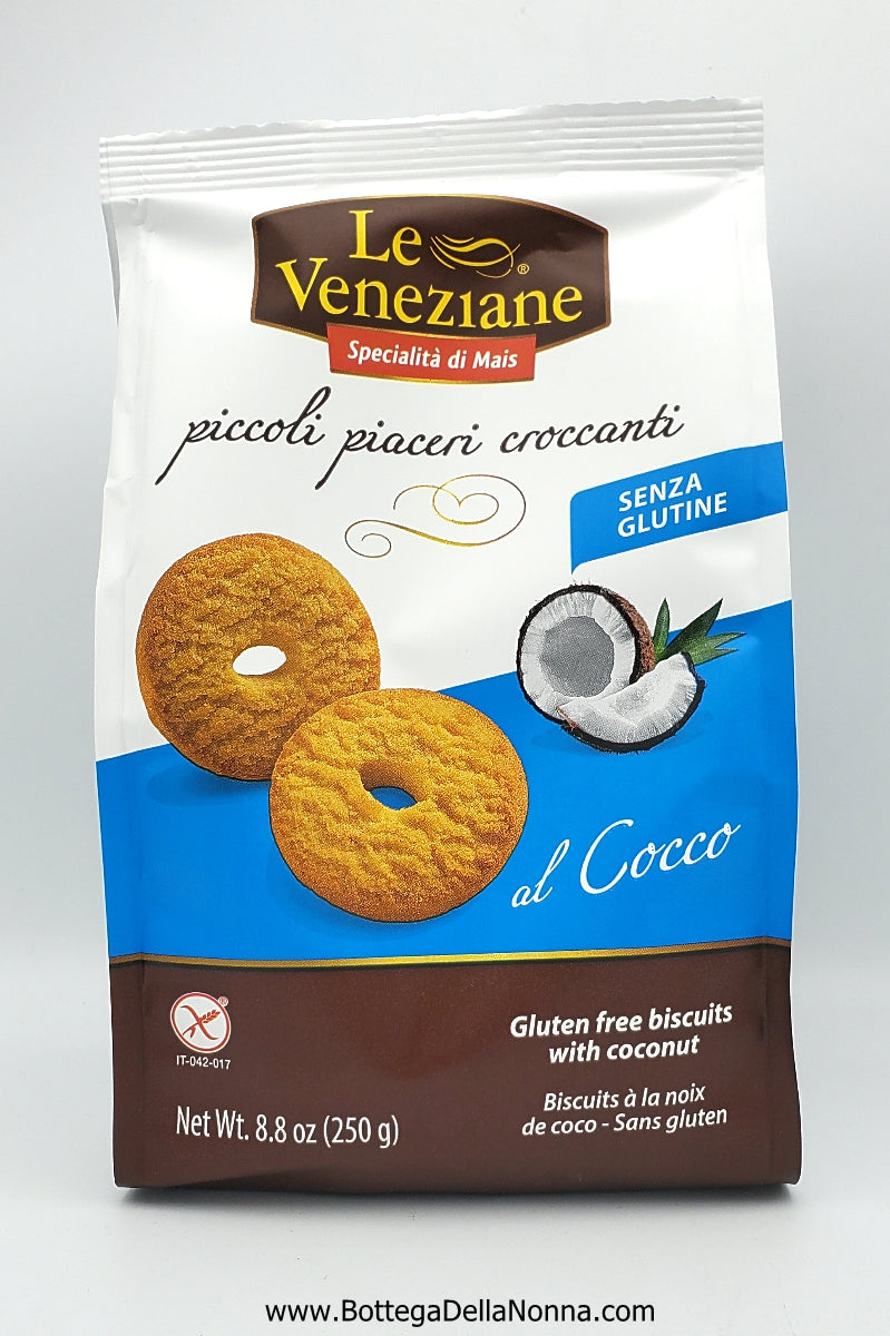 Coconut Cookies - Gluten Free - Le Veneziane