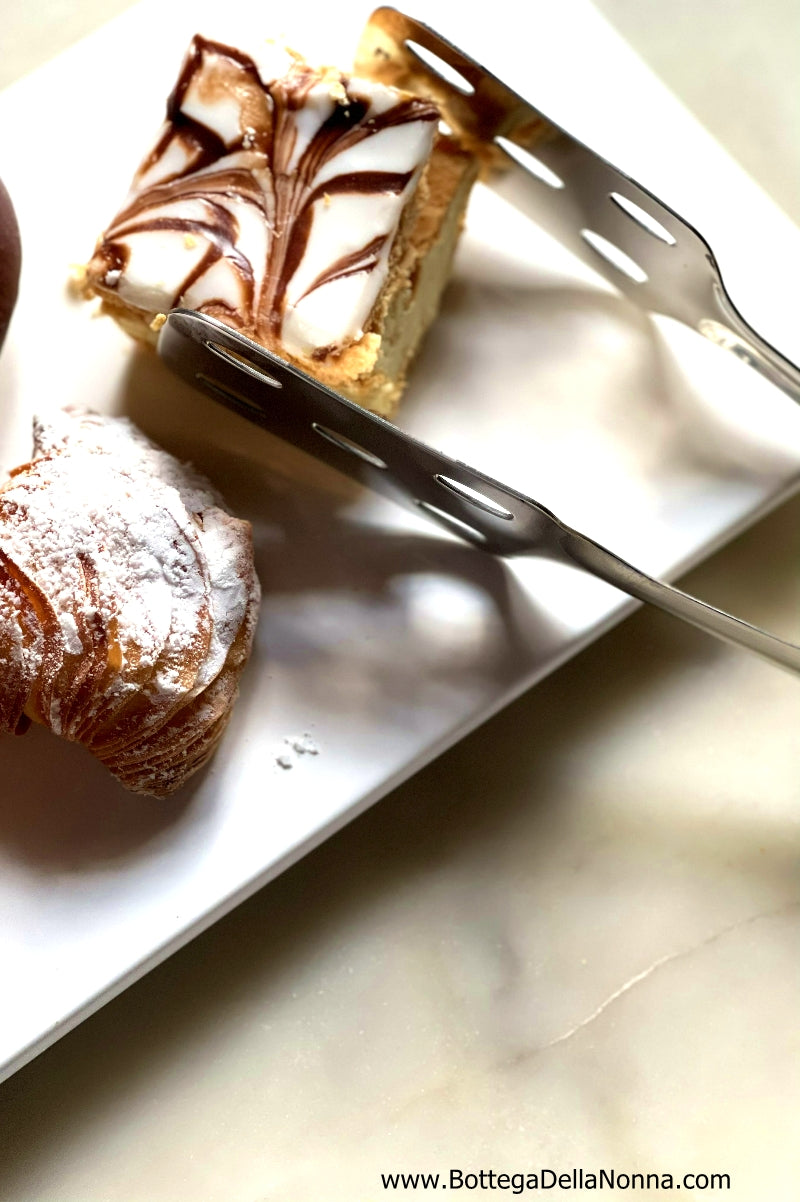 Pastry Serving Tongs - Made in Italy