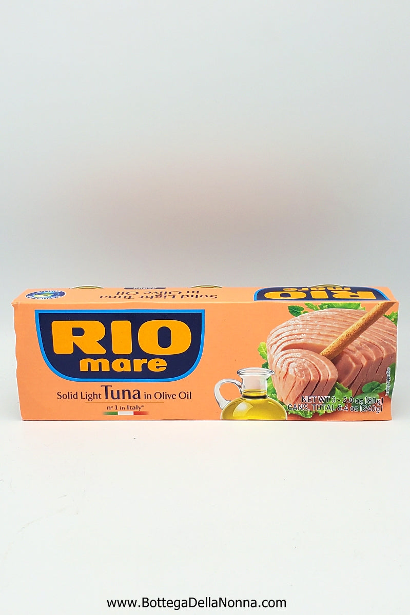 Rio Mare - Tuna in Olive Oil - 3 x 80Gr
