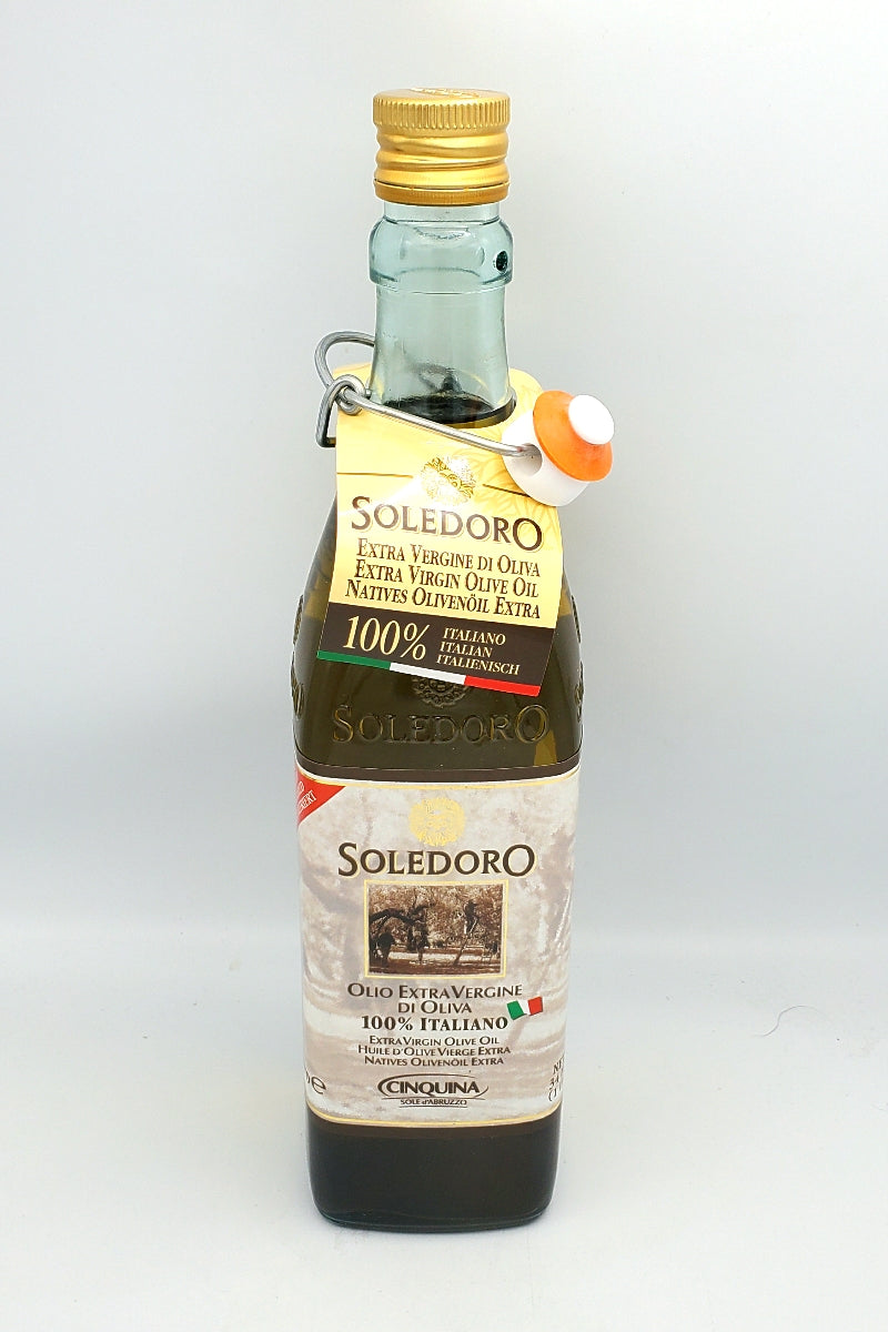Soledoro Unfiltered Extra Virgin Olive Oil from Abruzzo  - 100% Italian Olives