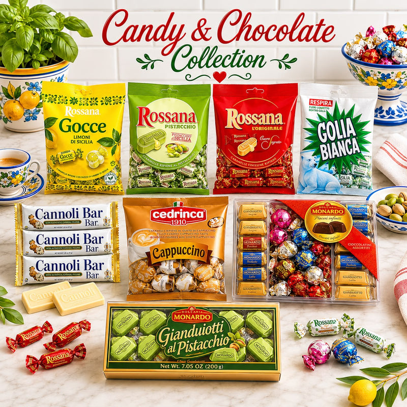 italian candies and chocolates