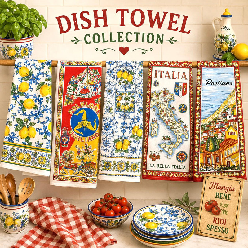 dish towels made in italy