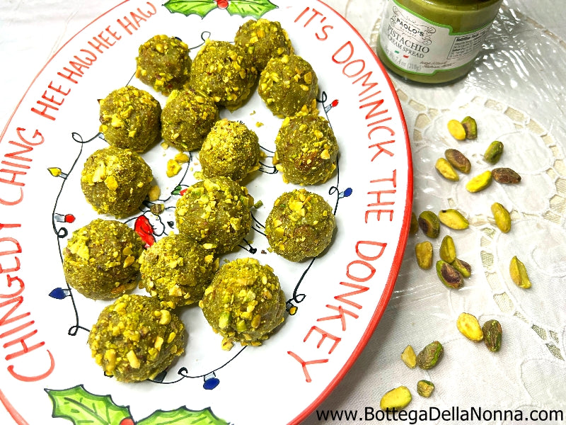 Products used in the Pistachio Pandoro Truffles recipe: