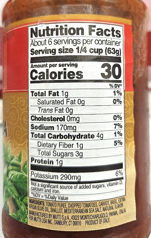 Napoli Pizza Sauce by Mutti