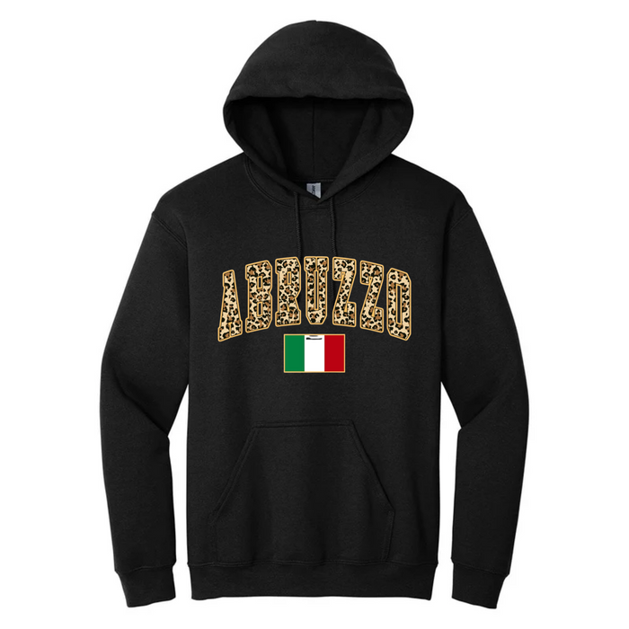 Abruzzo Leopard Print Hoodie - Unisex