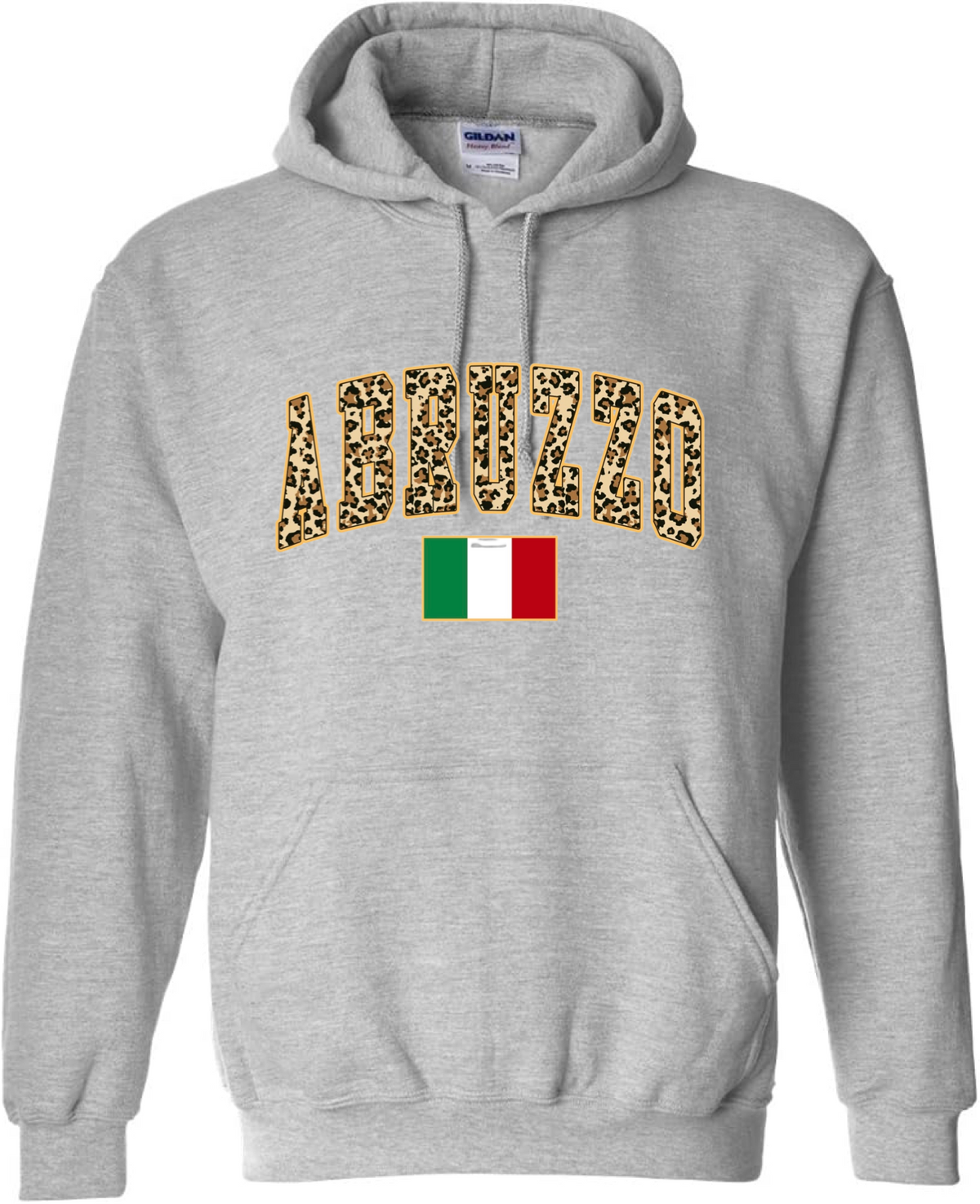 Abruzzo Leopard Print Hoodie - Unisex