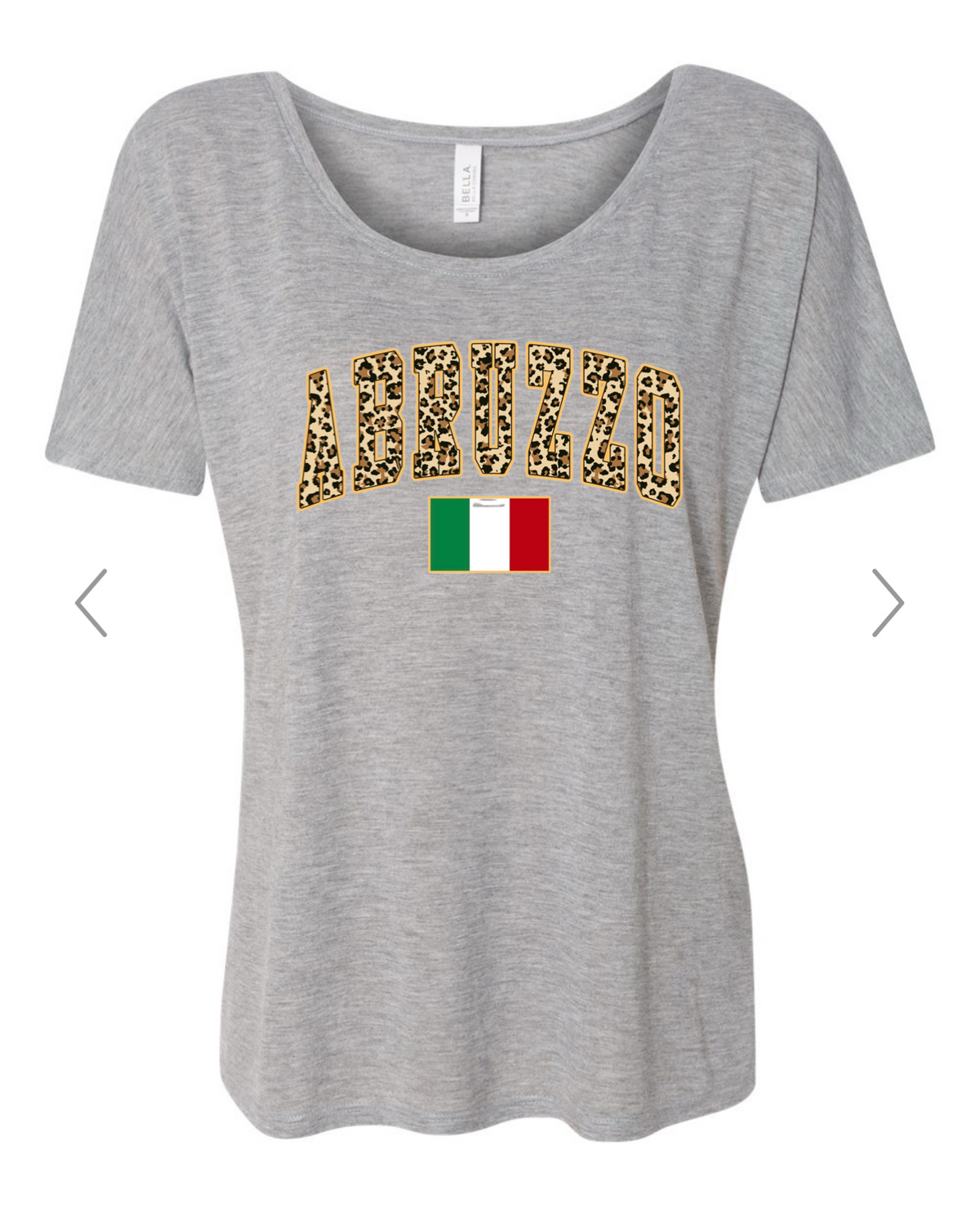 Abruzzo Leopard Print Slouch