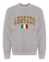 Abruzzo Leopard Print Sweatshirt - Unisex