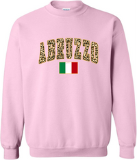 Abruzzo Leopard Print Sweatshirt - Unisex