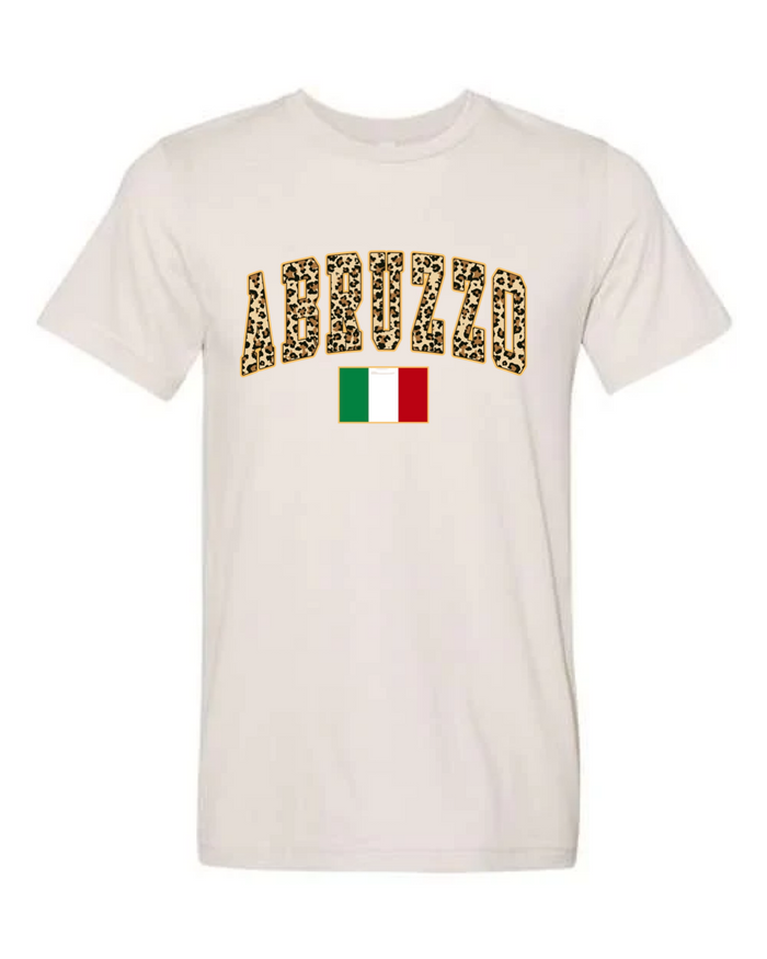 Abruzzo Leopard Print Tee - Unisex