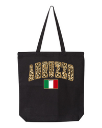Abruzzo Leopard  Print Tote