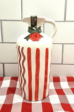 Affiorato - Extra Virgin Olive Oil from Puglia in Ceramic Jug by Frantoio Galantino