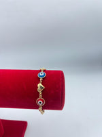 The Amore Malocchio  Bracelet - Gold Filled