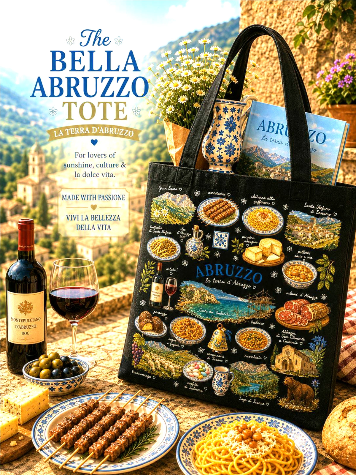 The Bella Abruzzo Tote