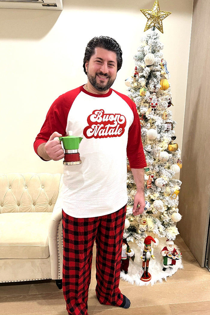 Buon Natale Raglan PJs - Men