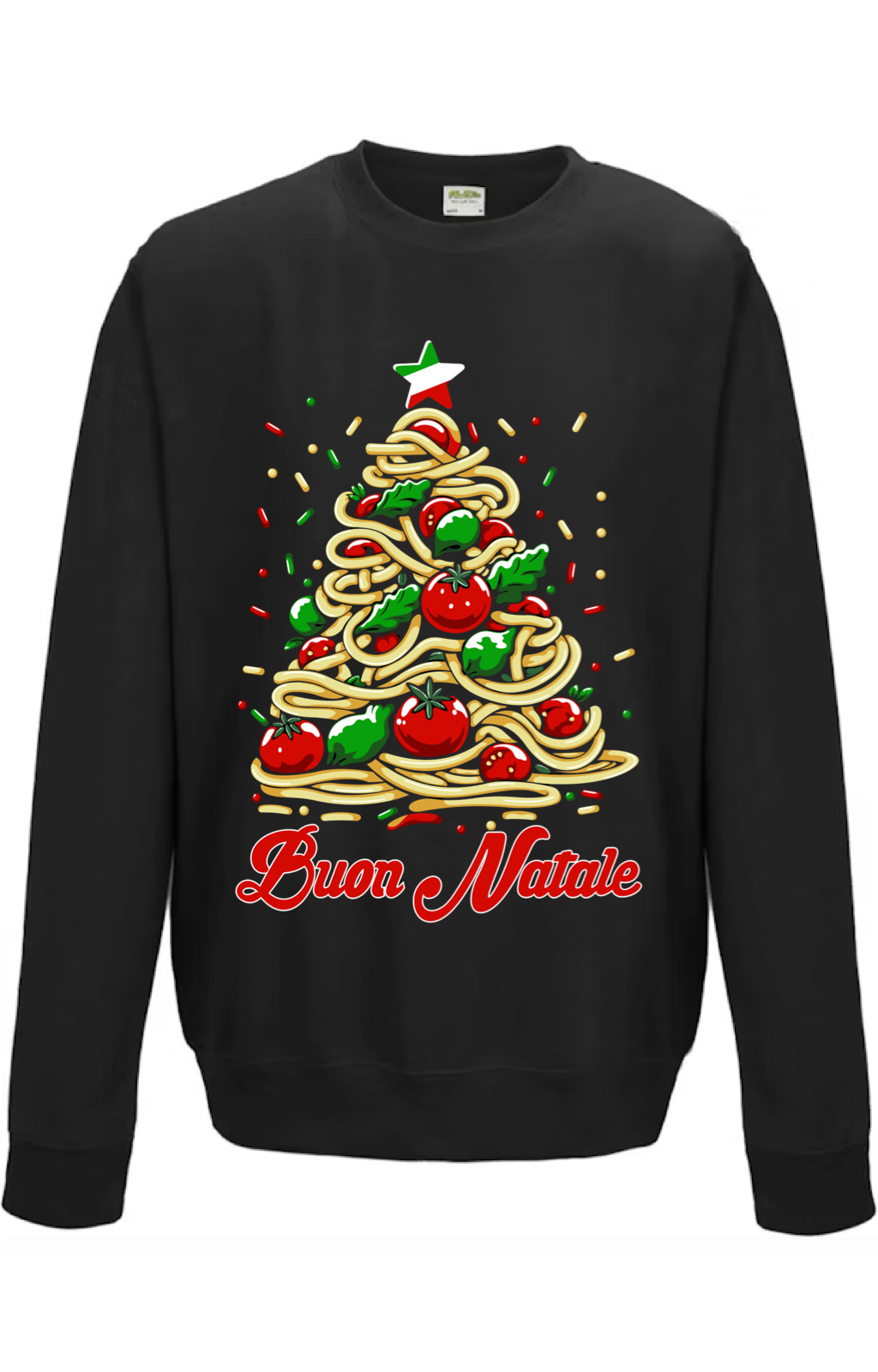 Buon Natale Pasta Sweatshirt - Unisex