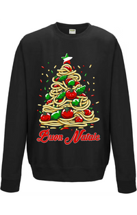 Buon Natale Pasta Sweatshirt - Unisex