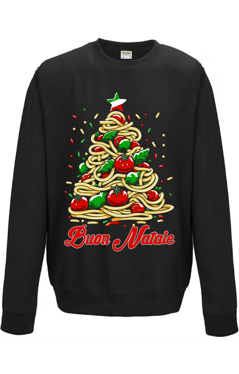 Buon Natale Pasta Sweatshirt - Unisex