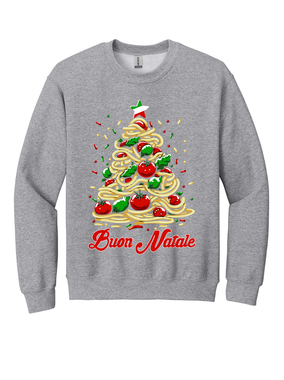 Buon Natale Pasta Sweatshirt - Unisex