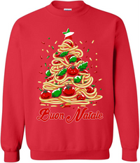 Buon Natale Pasta Sweatshirt - Unisex