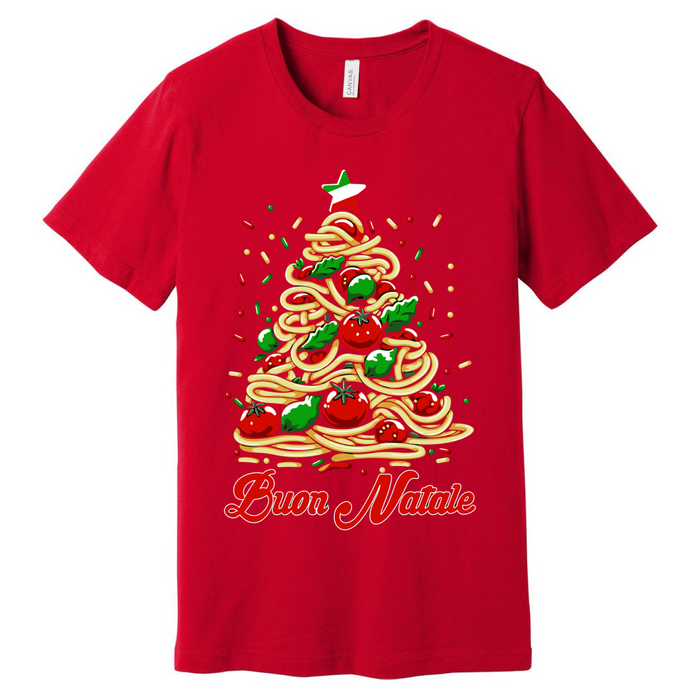 Buon Natale Pasta Shirt for Kids - Unisex