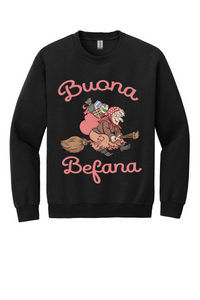 Buona Befana Cartoon Sweatshirt - Unisex