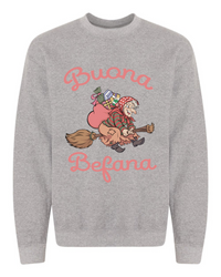 Buona Befana Cartoon Sweatshirt - Unisex