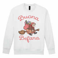 Buona Befana Cartoon Sweatshirt - Unisex