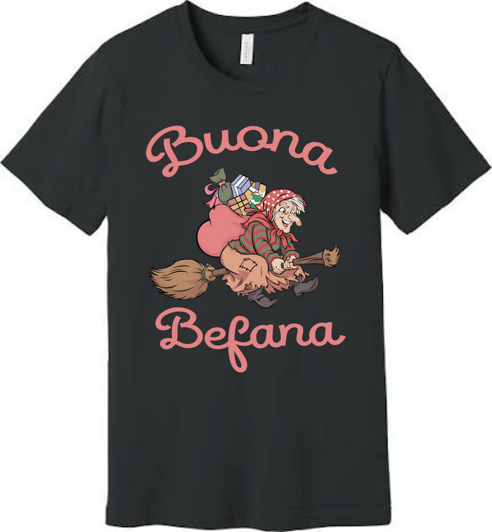 Buona Befana Cartoon Tee - Unisex