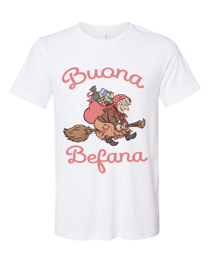 Buona Befana Cartoon Tee - Unisex