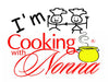 The I'm Cooking with Nonna Apron for Kids:  Age 8-12