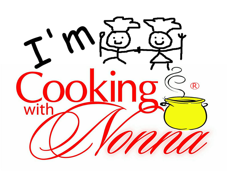 The I'm Cooking with Nonna Apron for Kids:  Age 3-7