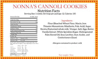 Nonna's Cannoli Cookies