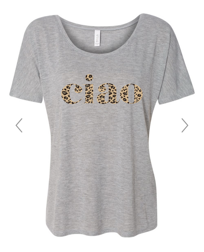 Ciao Animal Print Slouch