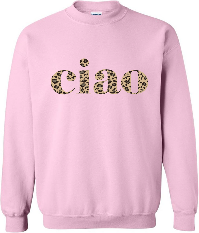 Ciao Animal Print Sweatshirt