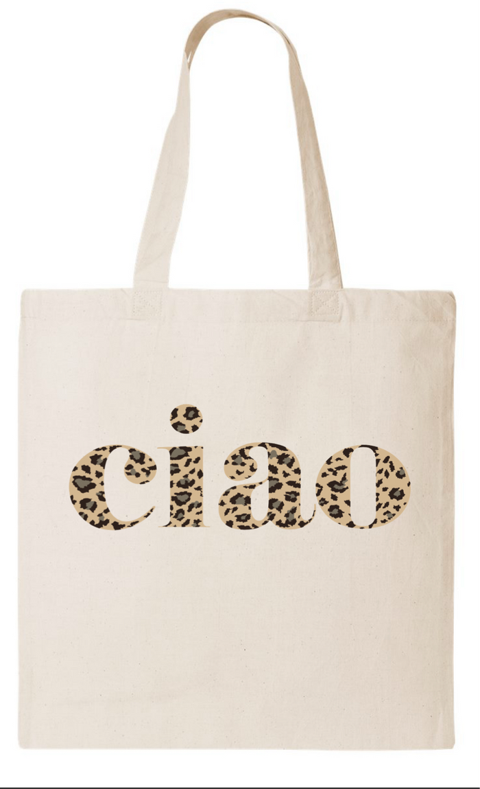 Ciao Animal Print Tote