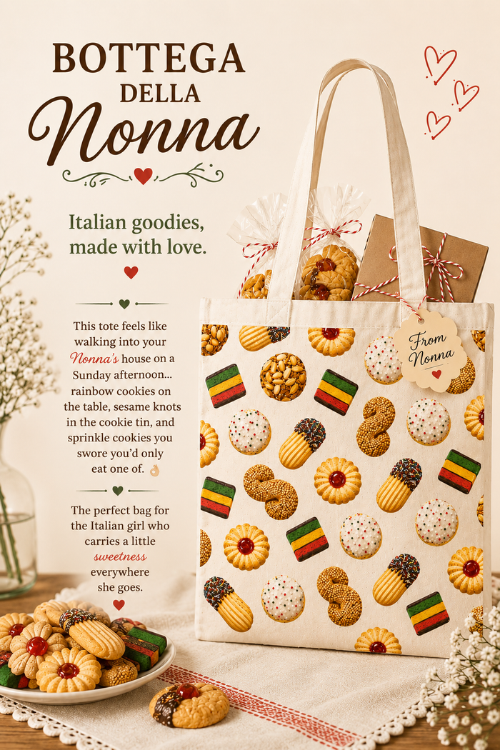 Italian Cookie tote bag