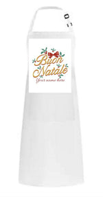 Custom Buon Natale Apron