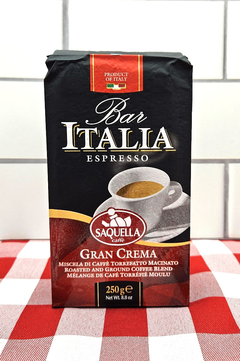 Gran Crema - Bar Italia Espresso Coffee from Abruzzo - 250 Gr