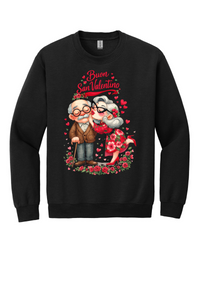 Kissing Couple Valentine Sweatshirt