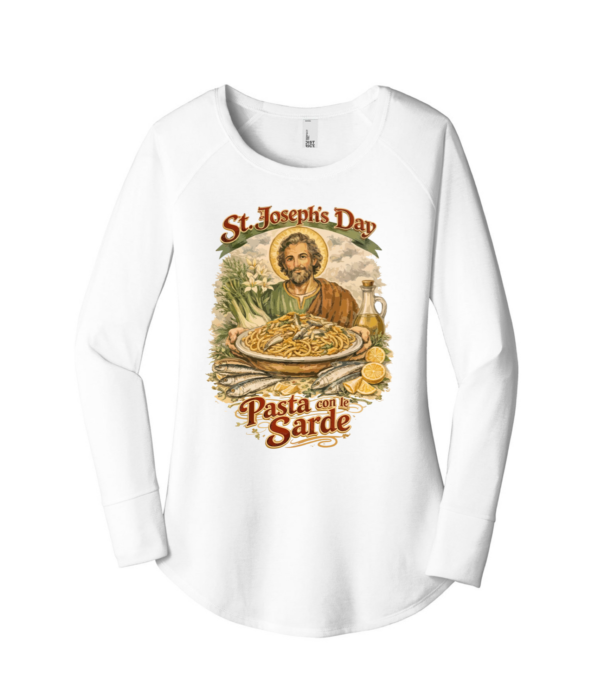 Pasta con Sarde Tunic for St. Joseph's Day